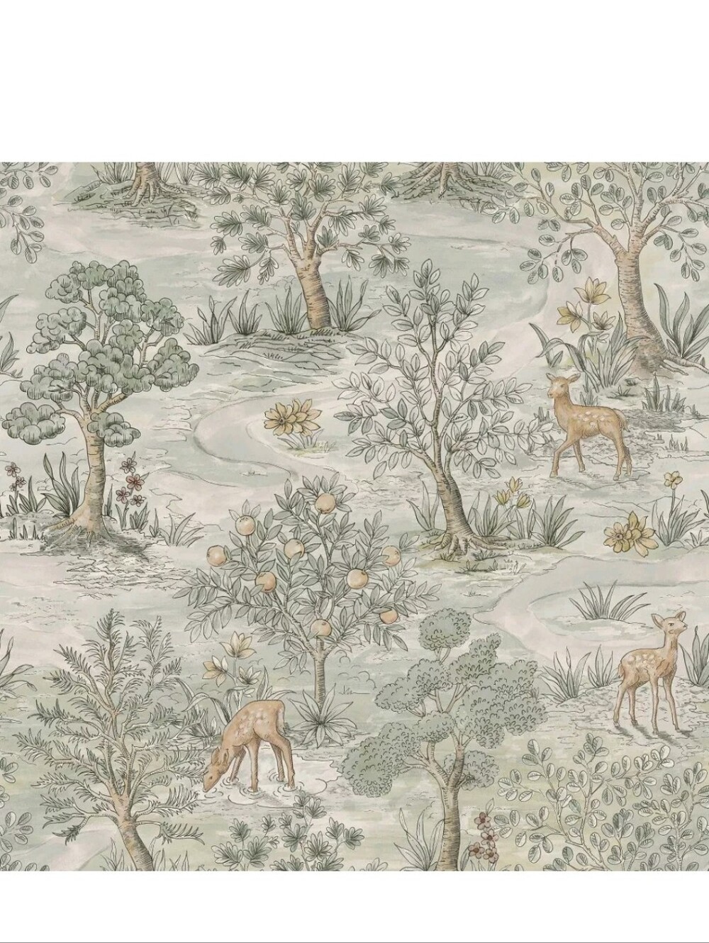 Brewster Peel and Stick 1pc Wallpaper Bramble Wintergreen